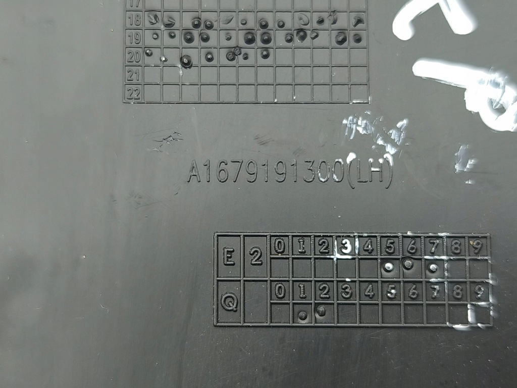 Mercedes-benz gle w167 2020 пластик сидіння a1679191300 Зі Шроту