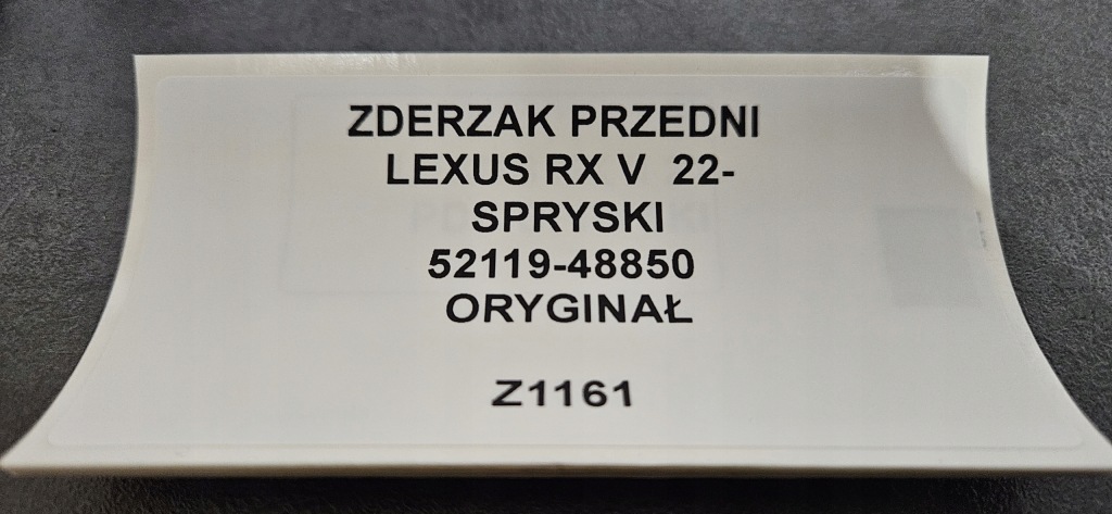 Купити Бампер передній lexus rx v 22- омивачі 52119-48850 оригінал