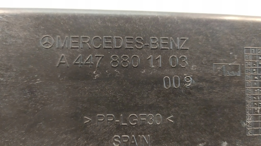 фото №14, Pas усилитель перед mercedes w447