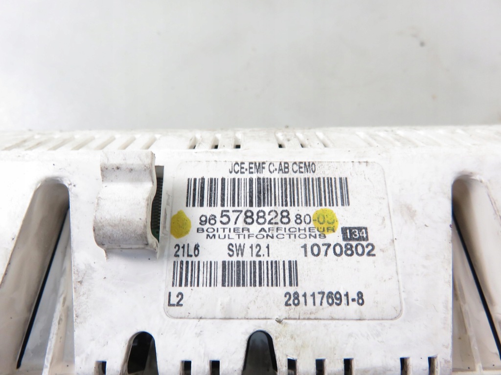 фото №5, Дисплей citroen c4 i 9657882880