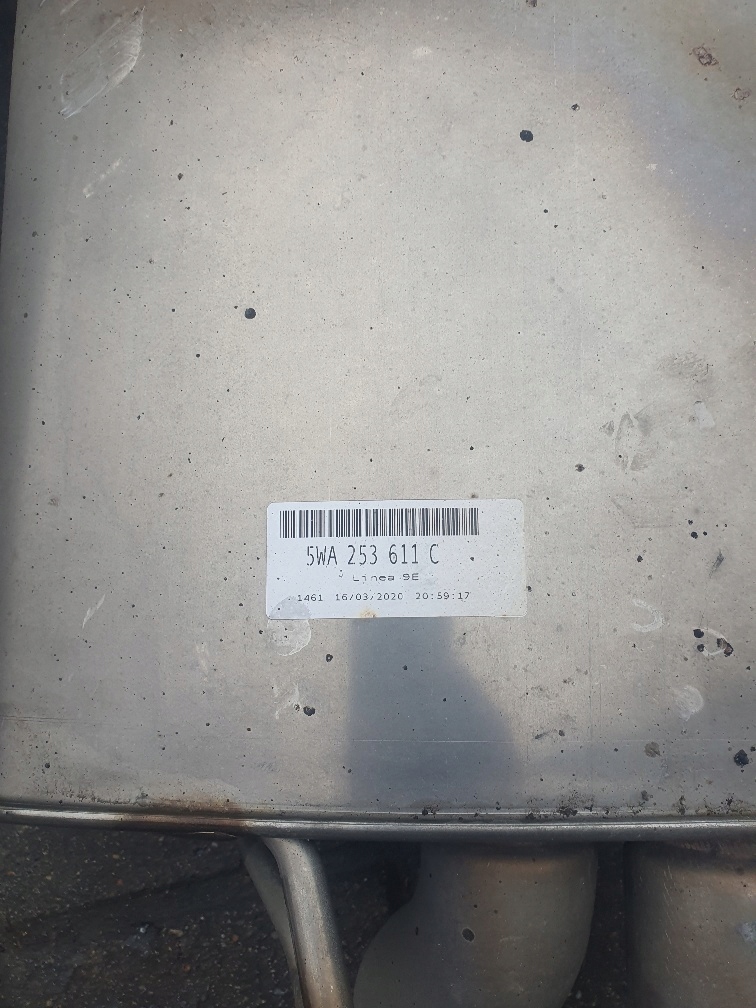 фото №6, Leon iv 5fa 2020- 1.5 e-tsi гасник вихлоп оригінал