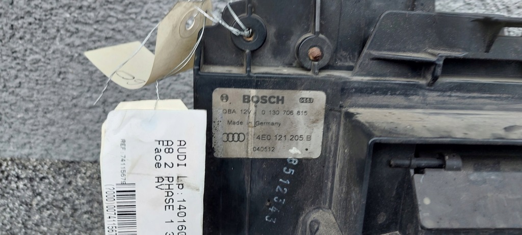 фото №8, Радиатор радиатор вентилятор audi a8 d3 3.0 tdi