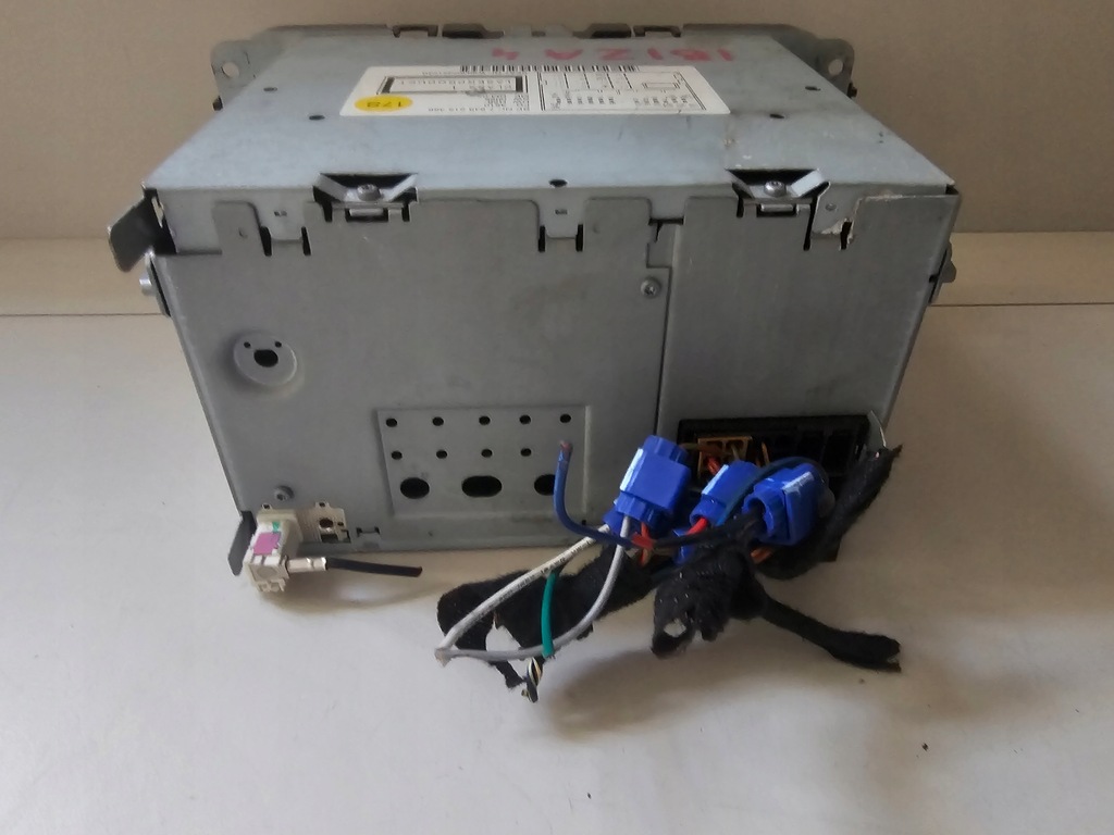 фото №8, Радіо cd seat ibiza iv 6j0035153b