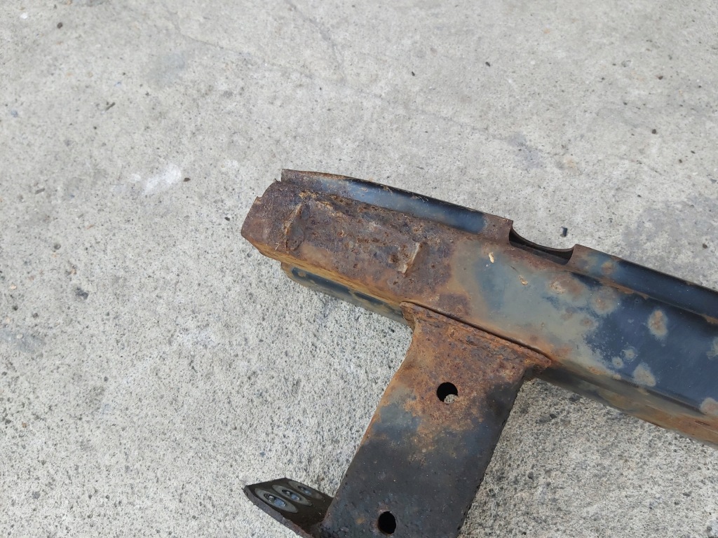 фото №7, Toyota land cruiser 120 балка бампера перед зона деформации усилитель