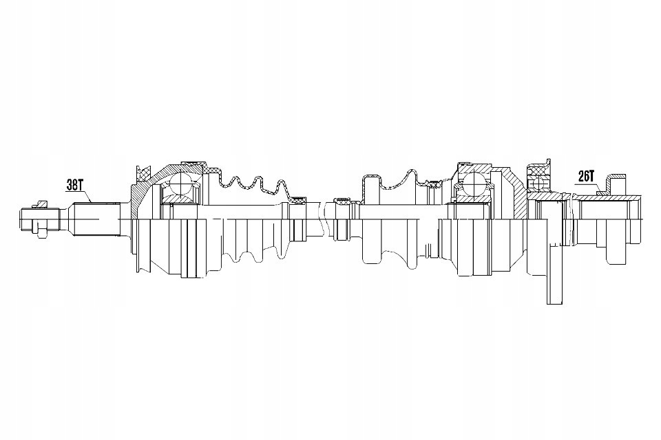 фото №1, Nty npw-vw-101 wał привідний