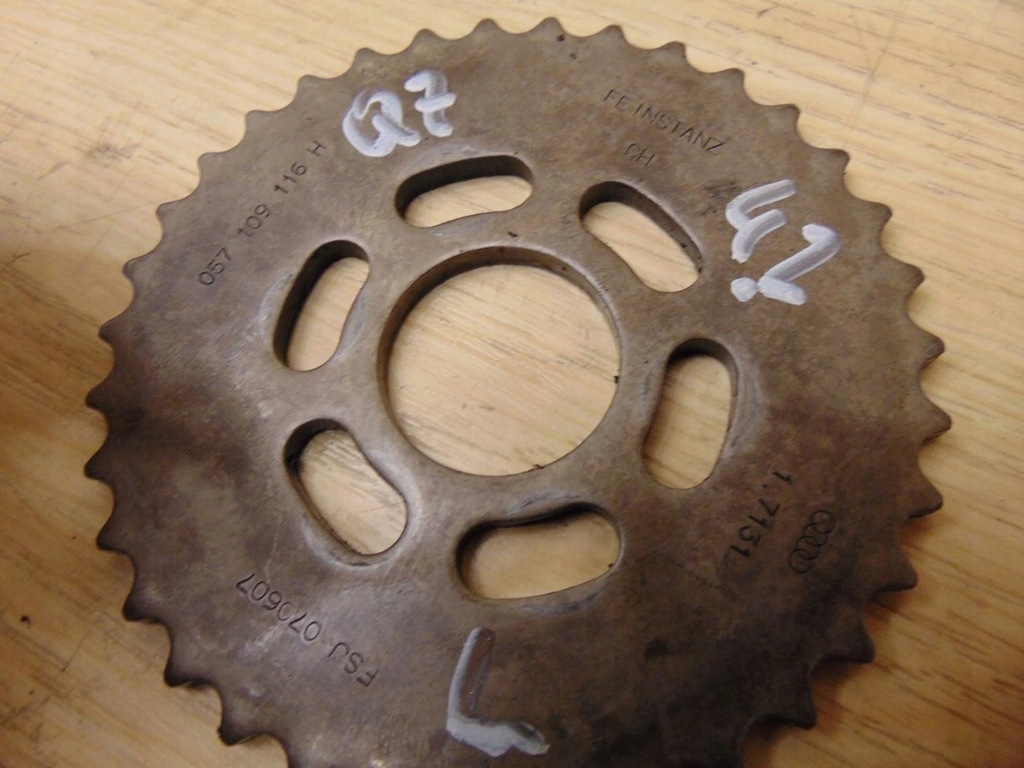 фото №5, Колесо зубчатое распределительного вала audi q7 4.2 tdi btr v8