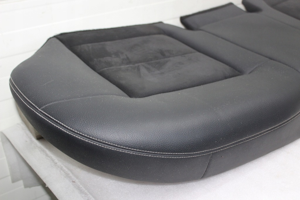 фото №9, Mercedes e w212 sedan lift amg заднее сиденье задняя czarna кожа alcantara белый nić