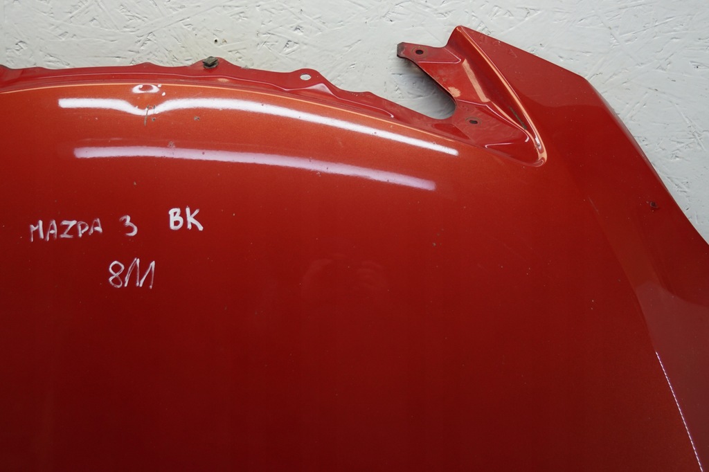 фото №5, Капот крышка двигателя перед mazda 3 bk