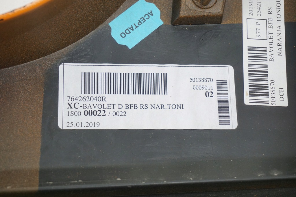 фото №14, Nowa оригинальный номер молдинг порог порог правый renault megane iv rs 764266474r