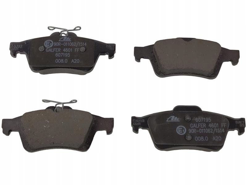 фото №11, Ate гальмівні диски + гальмівні колодки перед + задня ford focus 2 300mm