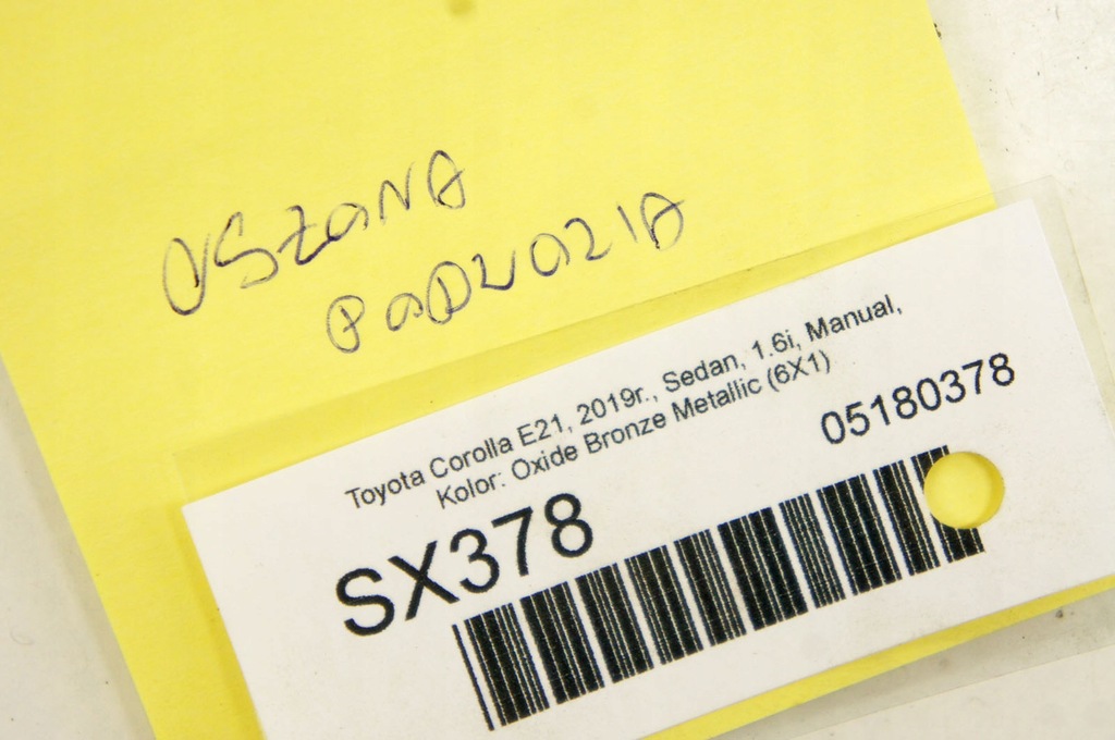 фото №6, Sx378 toyota corolla e21 xii защита плита подвеска