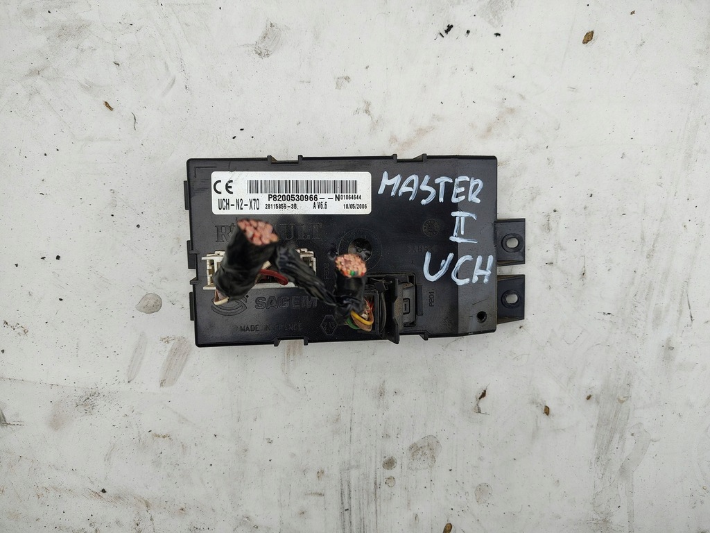 фото №1, Модуль uch 8200530966 renault master 2 ii