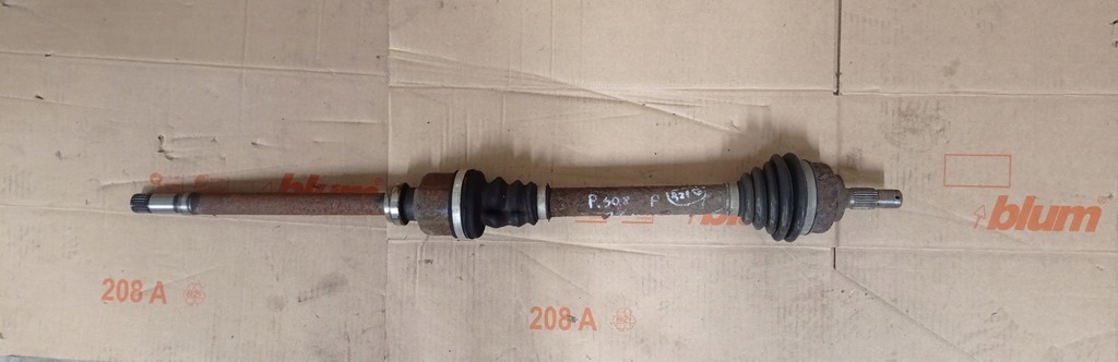 фото №1, Peugeot 308 приводной вал правая 1.6 hdi