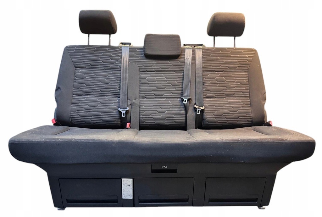 фото №5, Vw t6.1 multivan сидіння тримісне сидіння ліжко