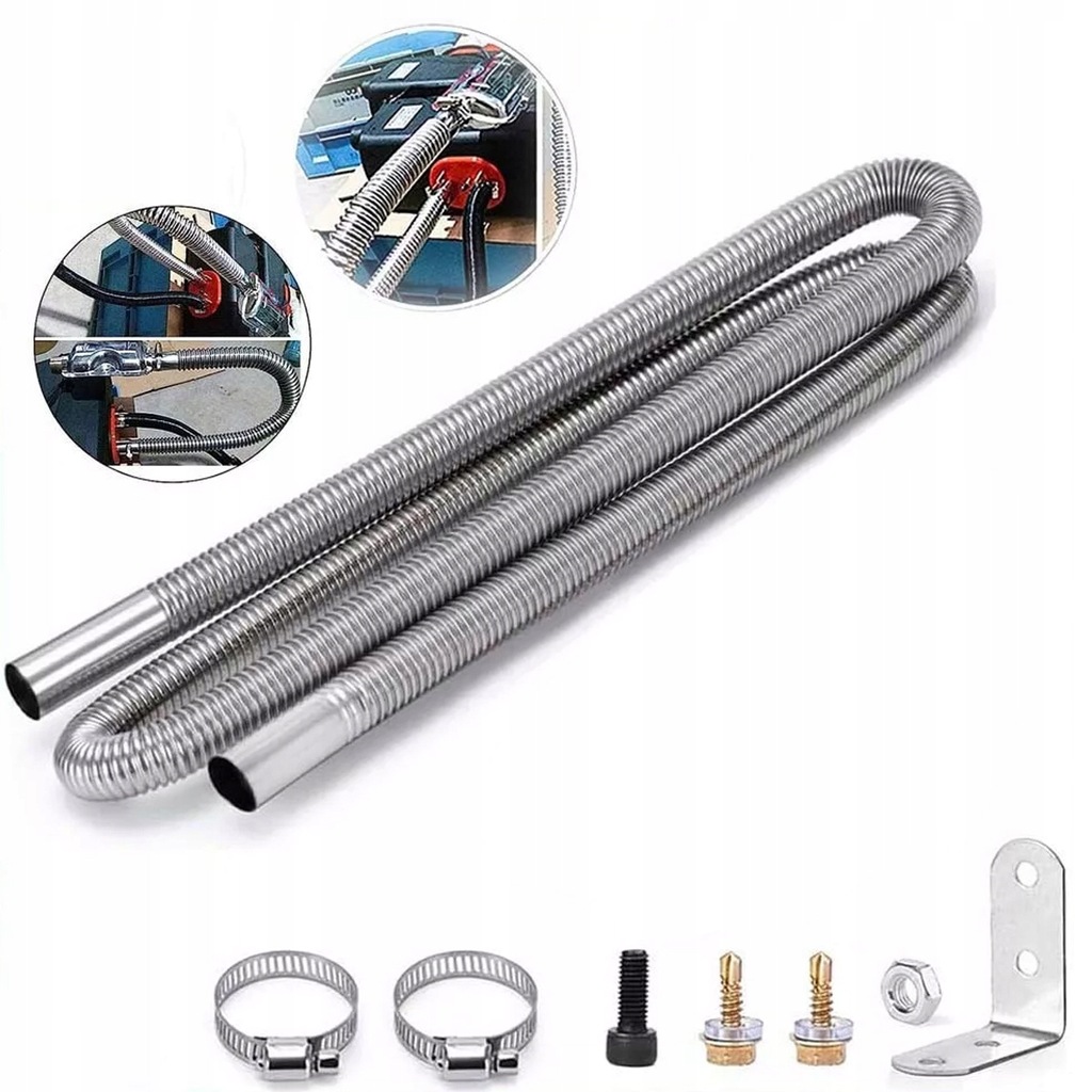 фото №1, Труба вихлопна вихлопних газів обігріву стояночного ø25 2m