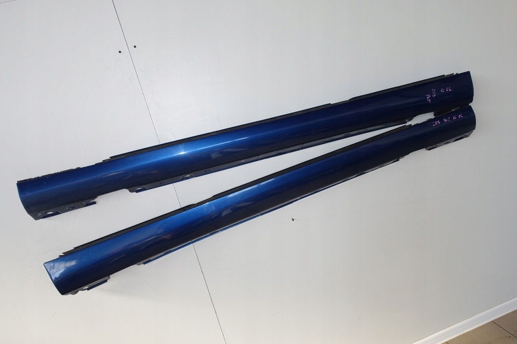 фото №5, Mercedes w203 накладки пороговые пороги 345 молдинг левая правая clasic elegance