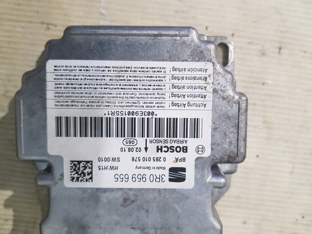 фото №10, Панель приладів приладова панель приладів подушка безпеки seat exeo eur 10r kpl