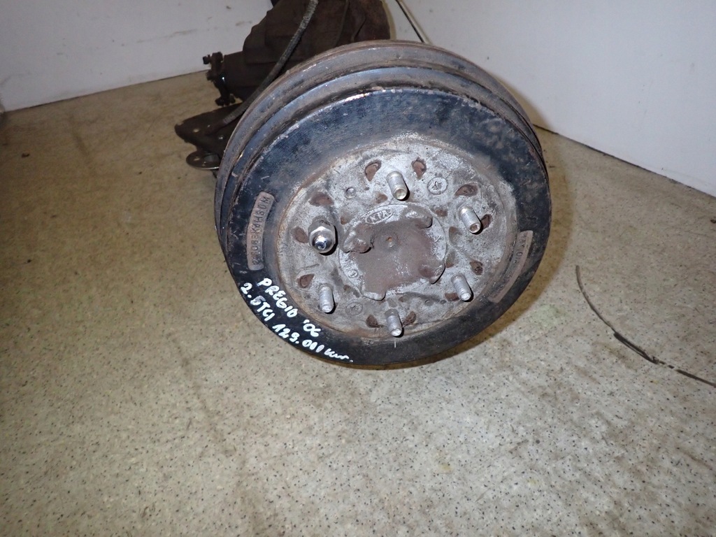 фото №7, Kia pregio 2,5 tci 2005 міст задній диференціал