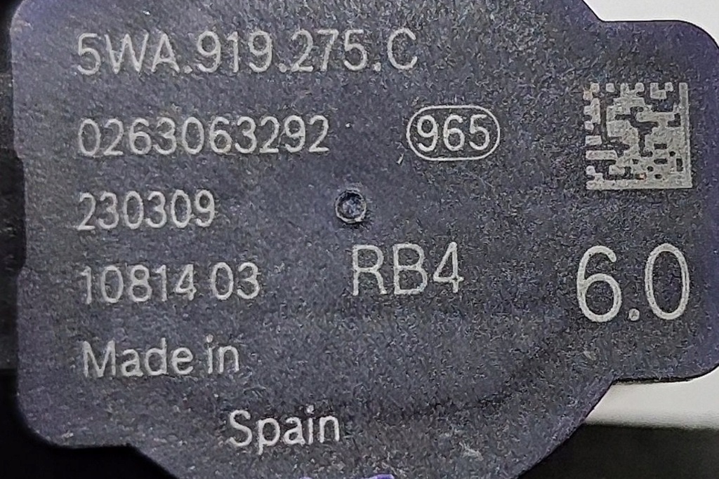 фото №7, Audi a3 sportback 8y задний датчик парковки 5wa919275c 1.0i 2023 25684965