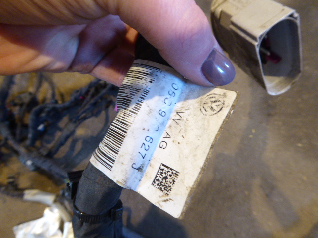 фото №8, Vw t-cross 2gm 18- жгут электропроводка колодка штекер двигателя 1.0 tsi dlac