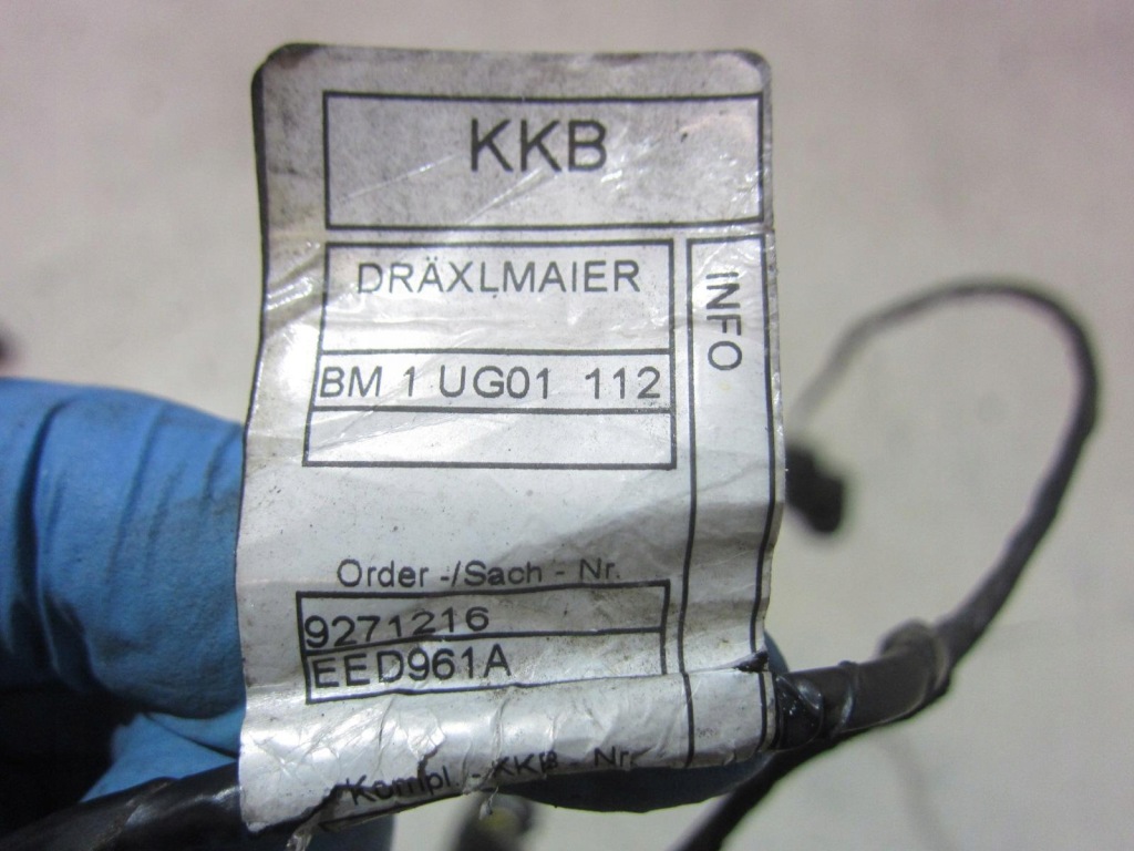 фото №12, Bmw x3 f25 жгут датчик pdc парковки задняя набор электропроводка 9271216