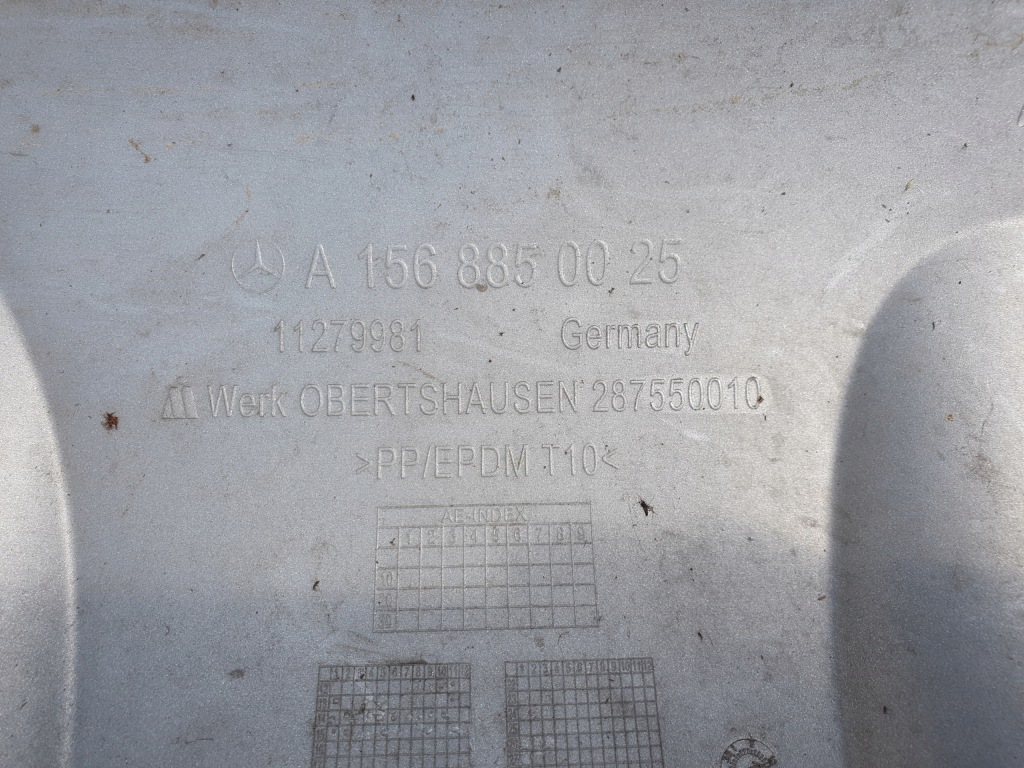 фото №6, Спойлер бампера задняя mercedes gla 156