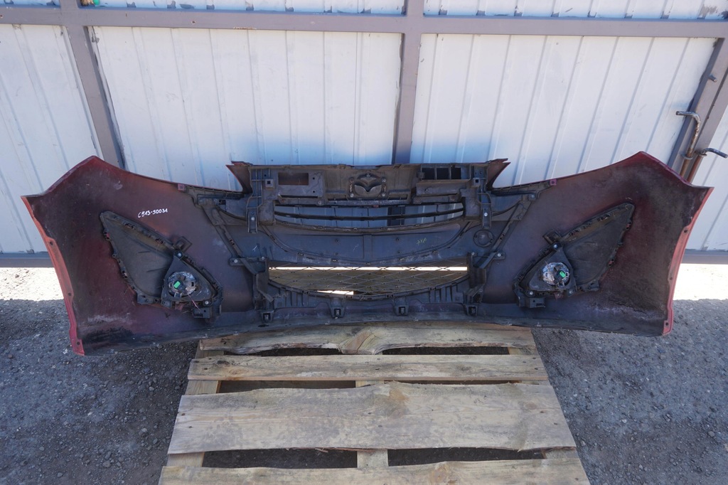 фото №13, Mazda 5 ii cw передний бампер c513-50031 2010-2015r 42y nr.380 противотуманная фара