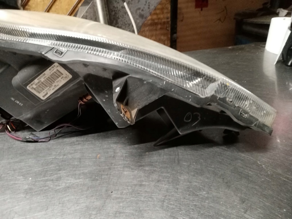 фото №6, Лампа лівий перед renault trafic 8200701354