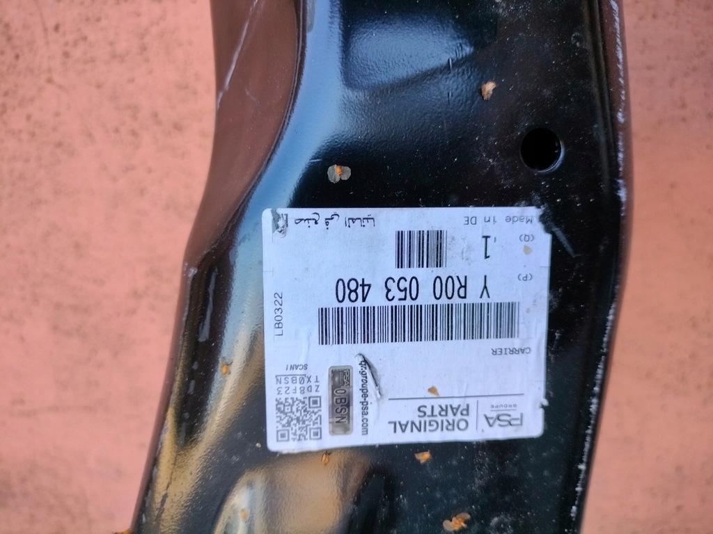 фото №4, Підрамник підрамник opel insignia ii b