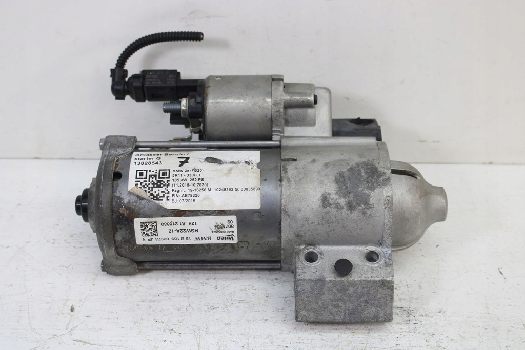 Bmw 3 g20 стартер valeo 8671504 двигатель 2.0 b48b20b бензин b20 g21 g30 g Недорого
