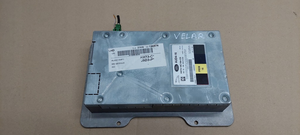 фото №2, Підсилювач land rover range rover velar