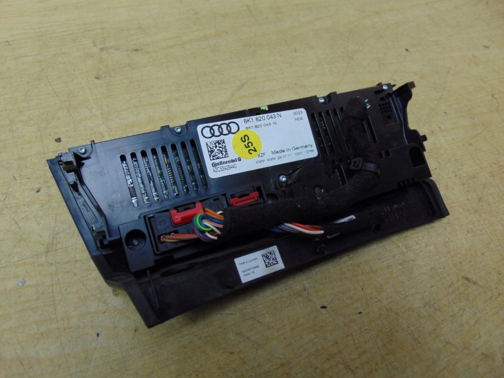 фото №14, Панель управление кондиционера audi a5 lift 8k1820043n