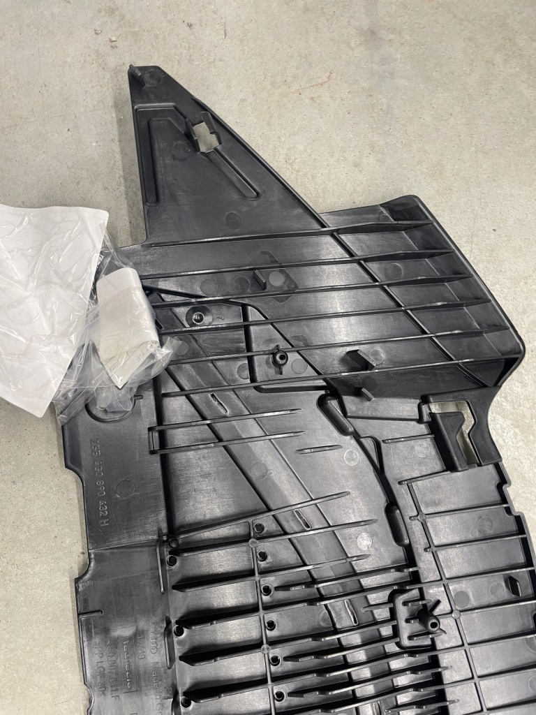 Защита плита pod бампер бампера a6 c7 lift оригинал nowa с Разборки