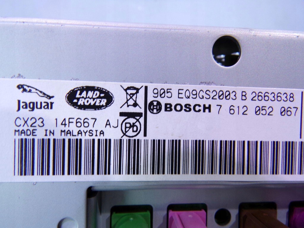 фото №5, Дисплей екран навігації радіо jaguar xf x250 cx23-14f667-aj