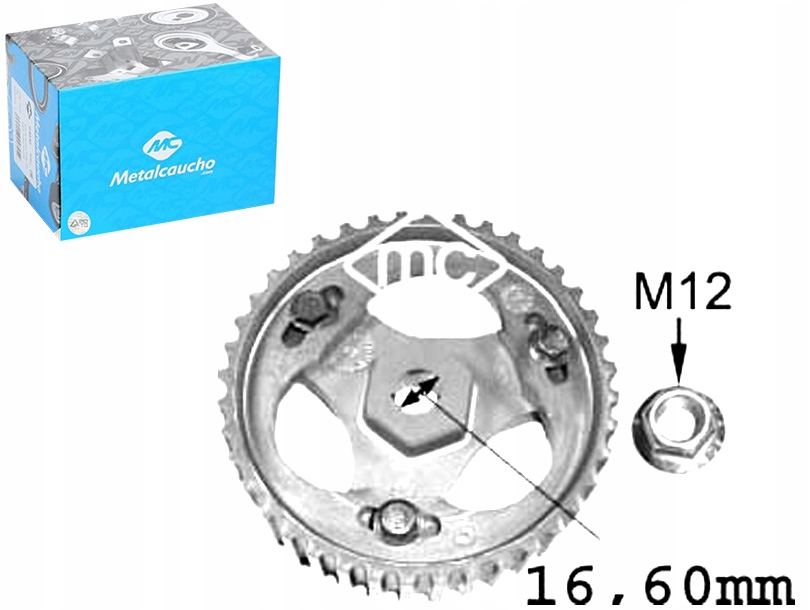 фото №1, Metalcaucho 05623 колесо зубчасте, насос упорскування