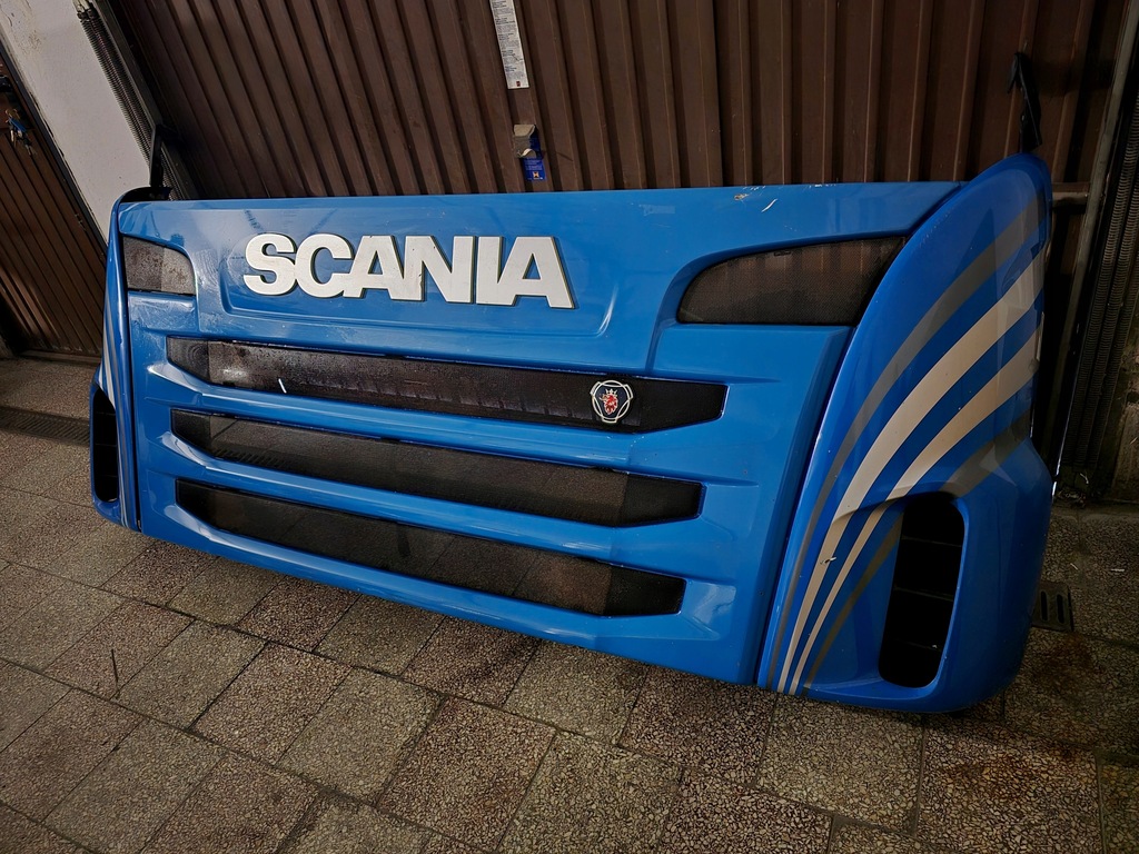 фото №3, Капот решётка радиатора перед scania r streamline