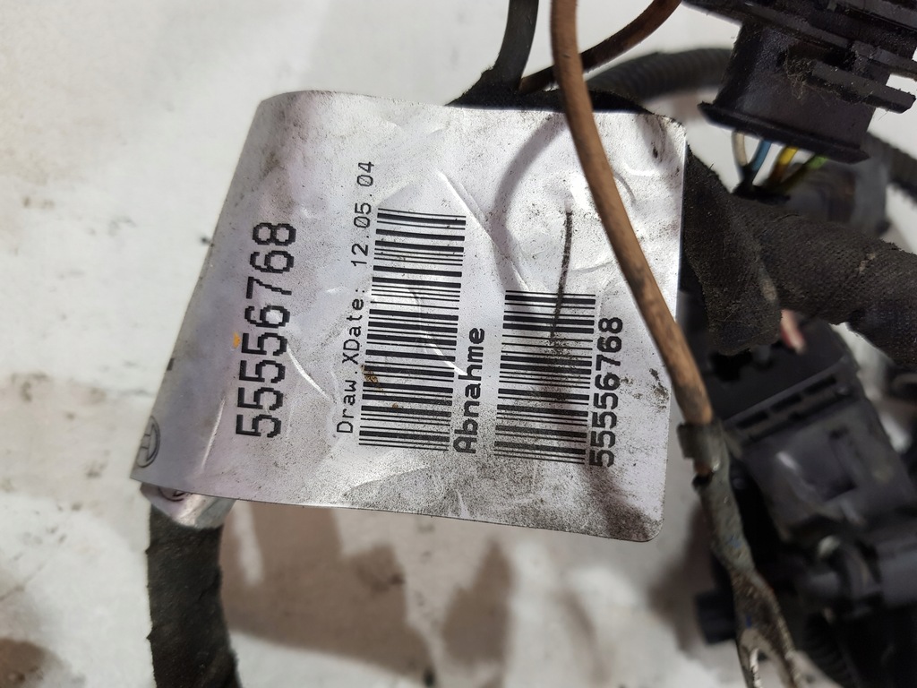 фото №11, Жгут электропроводка двигателя 55556768 opel corsa agila 1.4b z14xep