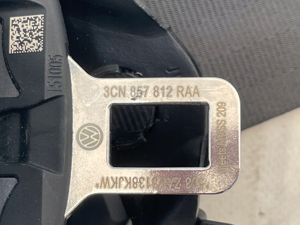 фото №11, Vw atlas 18-24 pas безопасности левый правый 3. ряд 3cn857811 usa