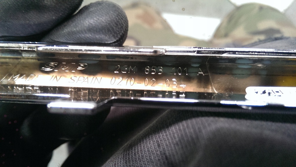 фото №7, Нижній хром бампера перед vw t-cross 2gm853101a