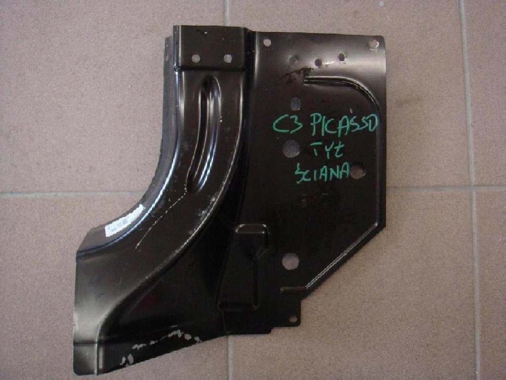 фото №1, Citroen c3 picasso задний pas стенка