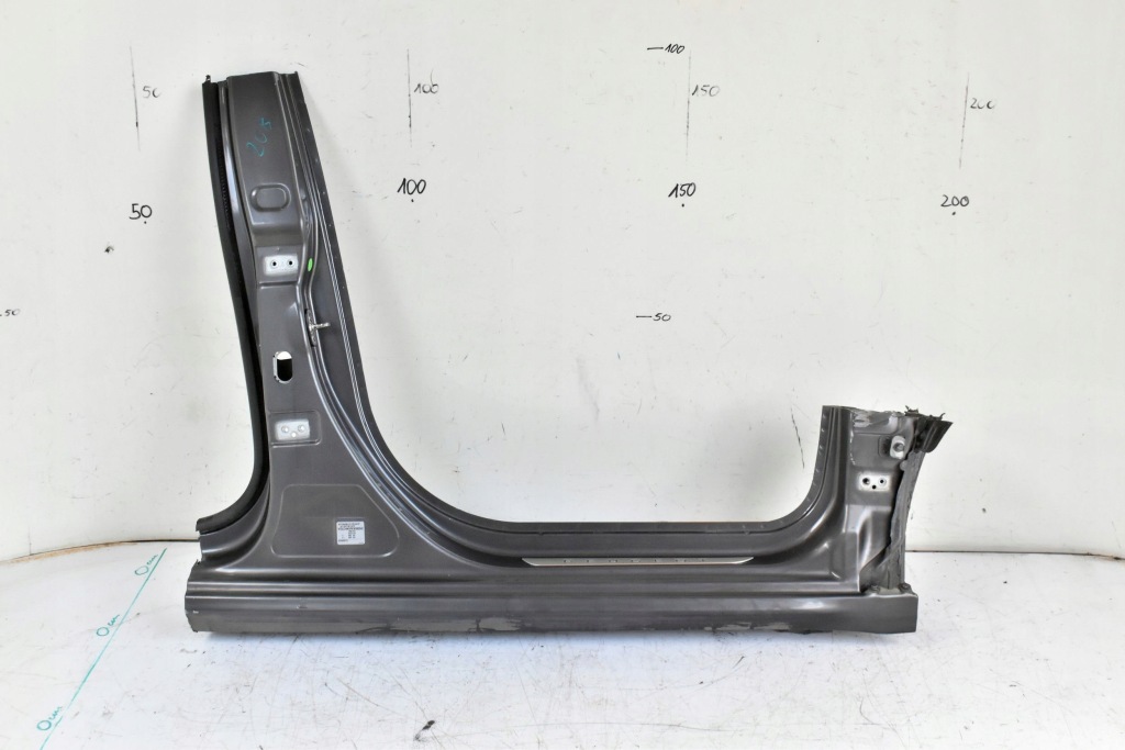 фото №1, Поріг правий перед блок двигуна peugeot 208 i 12-19 evl