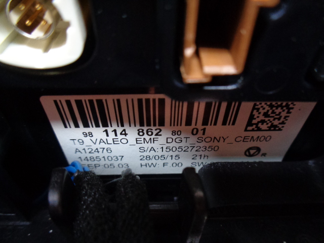 фото №11, Citroen c4 cactus дисплей радіо 98010025zd