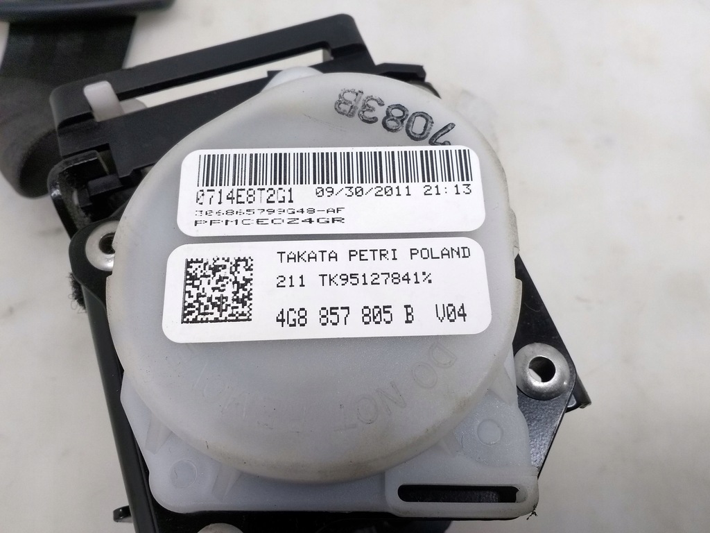 фото №7, Audi a6 s6 c7 4g 2011 права сторона pas безпеки сидіння заднього