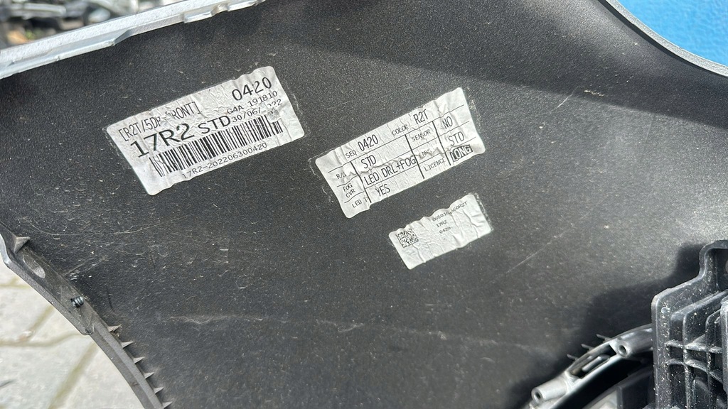 фото №6, Hyundai i30 2021- бампер перед передний