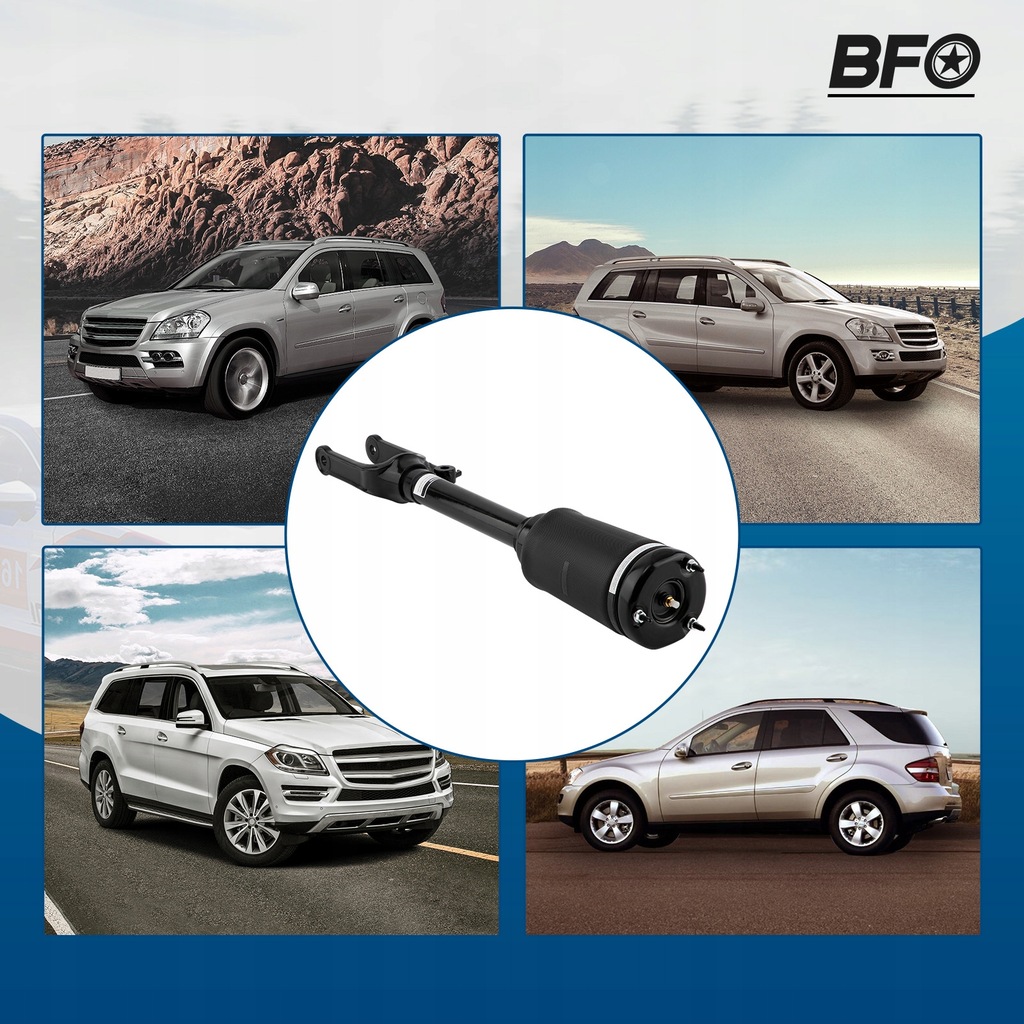 фото №14, Передня колонка підвіска пневматичний do mercedesa m w164 2006-2012