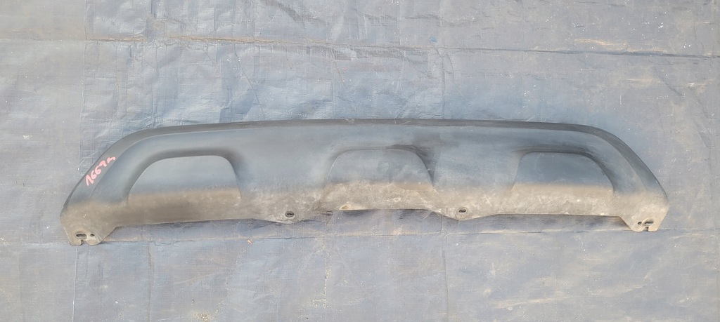 фото №1, Renault captur lift 17- накладка бампер задня