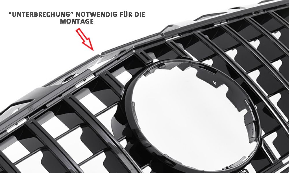 фото №3, Решётка радиатора решётка радиатора mercedes cls w218 x218 c218 panamericana amg 2011-2014 black