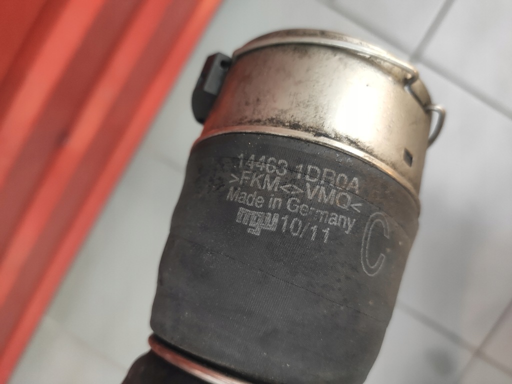 фото №8, Infiniti fx30d 3.0d fx35 qx70 воздухозаборник труба интеркулер шланг резиновый org