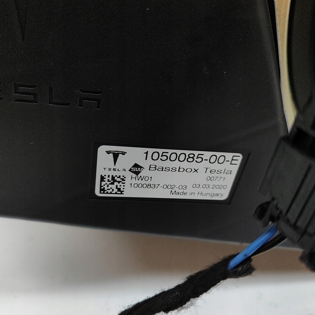 фото №5, Tesla model x 2020 динамік низькочастотний