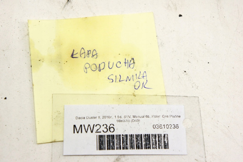 фото №6, Mw236 dacia duster ii 1.5d подушка кронштейн двигателя